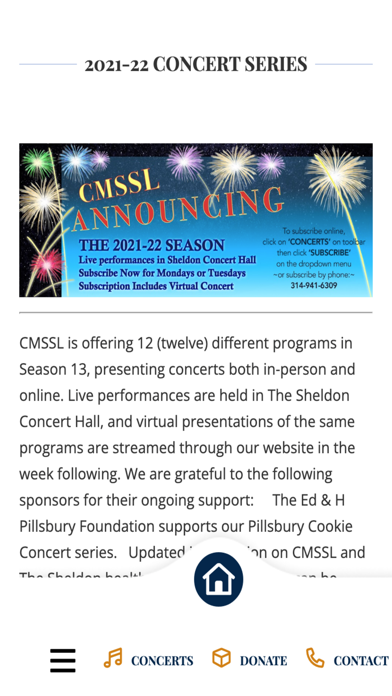 Chamber Music Society of STL Screenshot