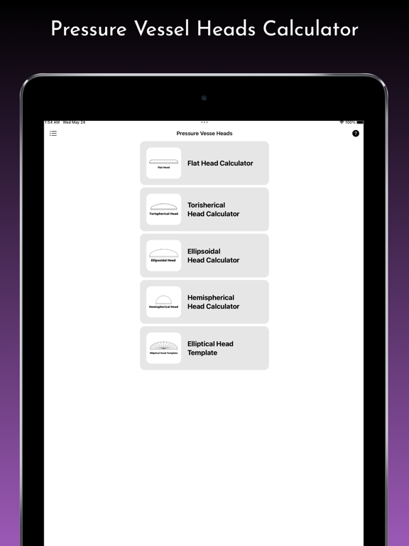Screenshot #4 pour Pressure Vessel Heads Pro