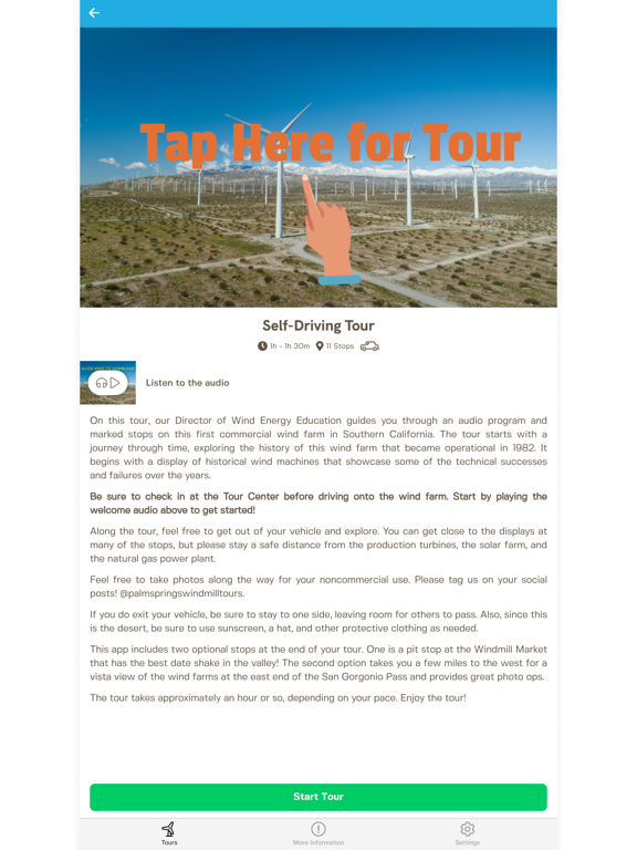 Screenshot #5 pour Palm Springs Windmill Tour