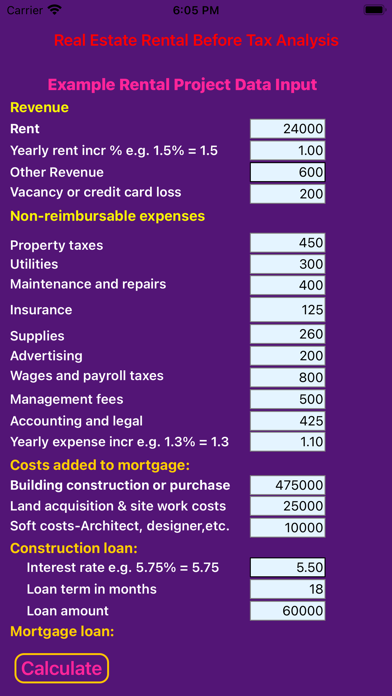 Screenshot #3 pour Real Estate Project Analysis