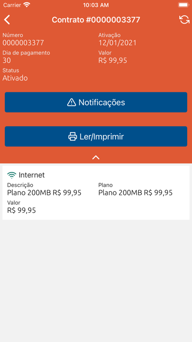 Bh Fibra Screenshot