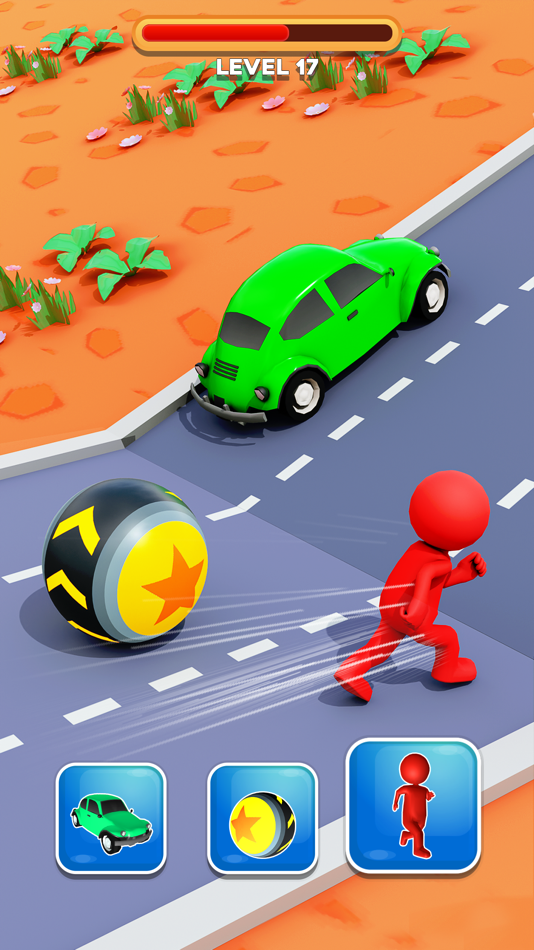 #1. Shape Shifter Race Transformer (iOS) โดย: Meryem Kalkan