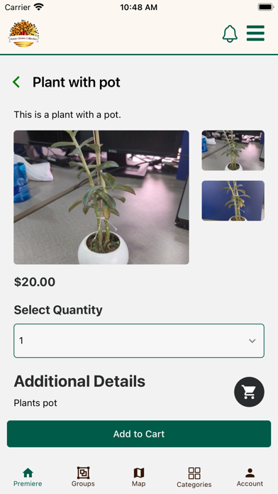 HomeGrownCollective App iPhone screenshot 5 - Shopping app