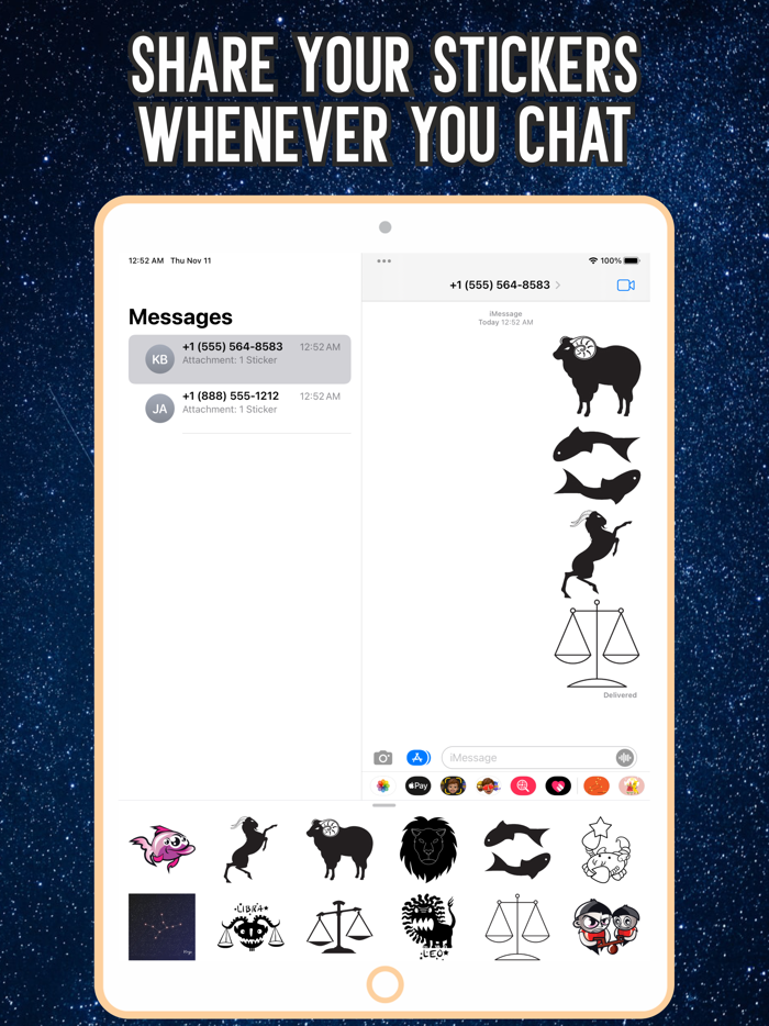 Astrology Zodiac Stickers