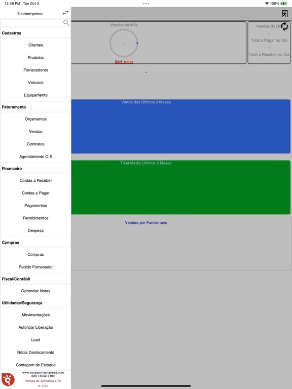 Screenshot #6 pour Solucao Sistemas