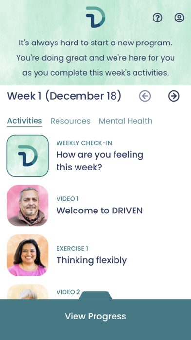 DRIVEN: Supporting Job Seekers Screenshot