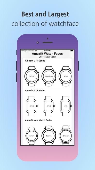 WFAmazfit - Watch Facesのおすすめ画像1