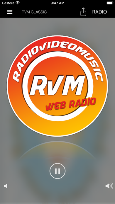 Radio Video Music App Screenshot