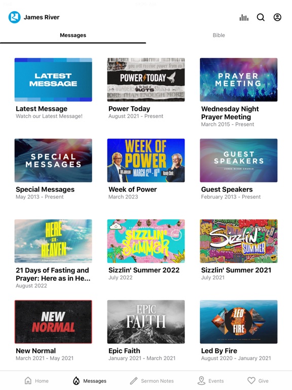 Screenshot #5 pour James River Church