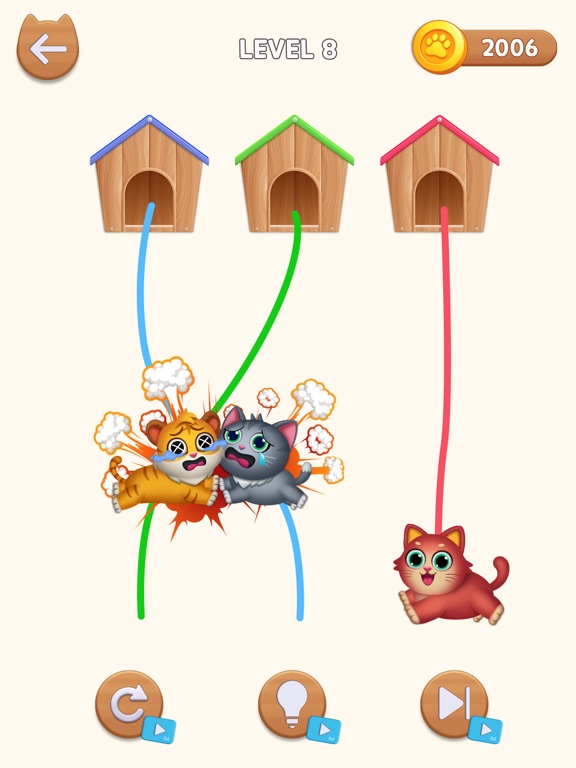 Screenshot #5 pour Cat Rush - Draw to Home