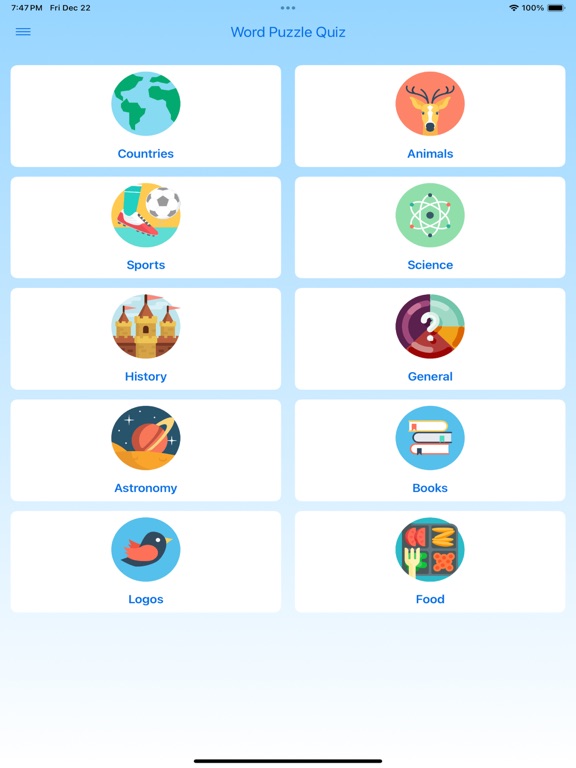 Screenshot #4 pour Words Puzzle Quizz