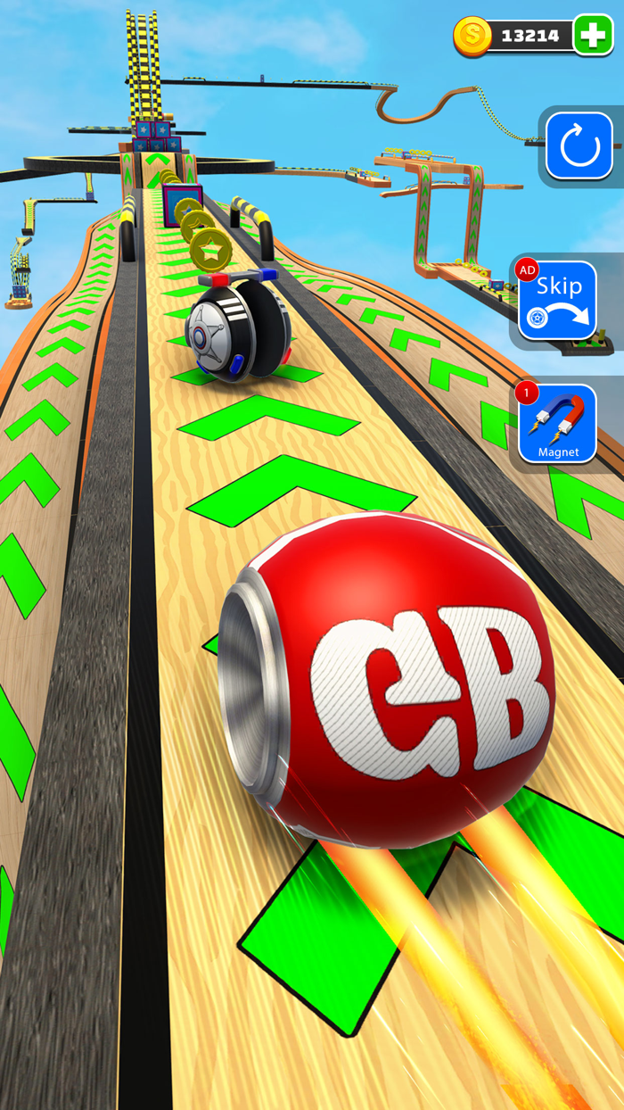 Rolling Sky Balls 3D Game