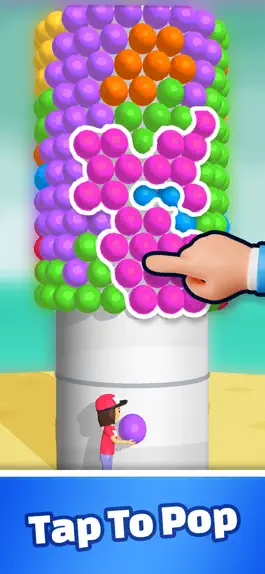 Game screenshot Bubble Helix mod apk