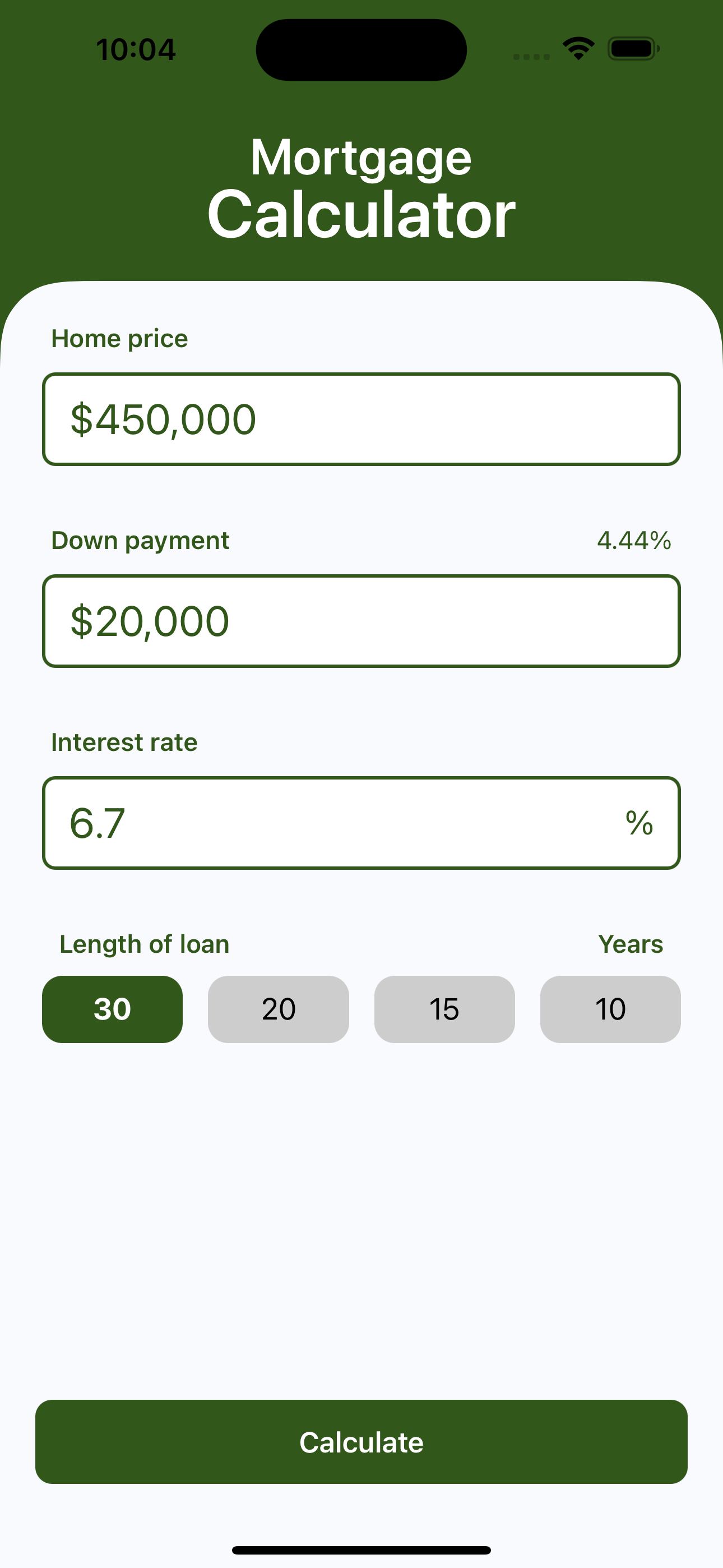 Mortgage Lon