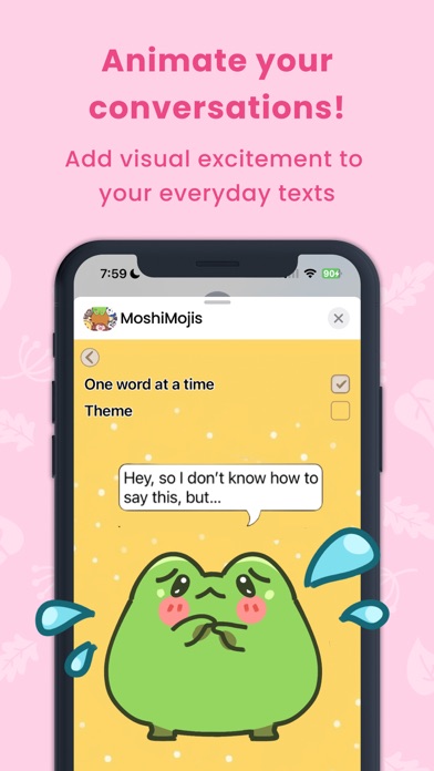 MoshiMojis Screenshot