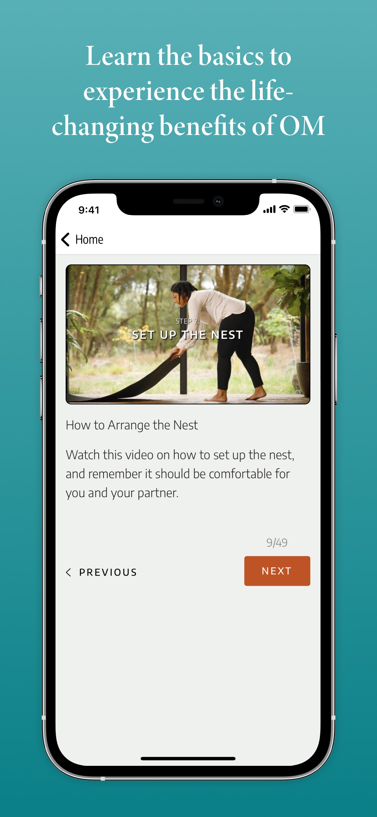 OM App: Partnered Meditation screenshot 3