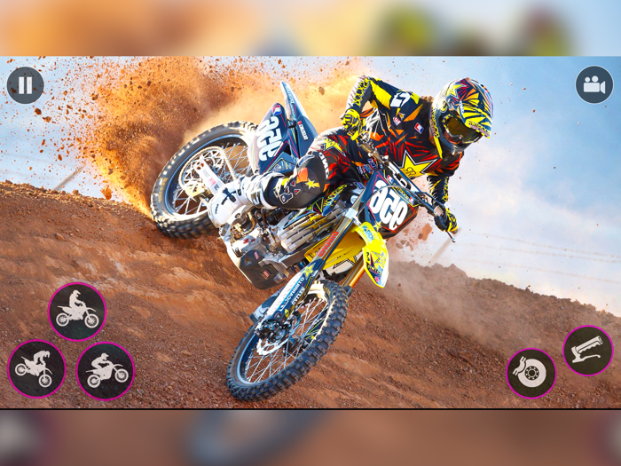 MX Dirt Bikes Motorcycle Games