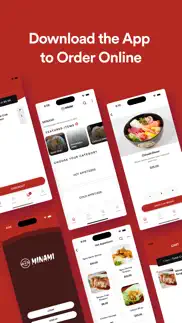 minami sushi iphone screenshot 1