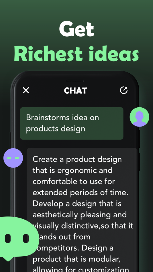 #6. AI chat-Chatbot & Essay Writer (iOS) Podle: 铁健 张
