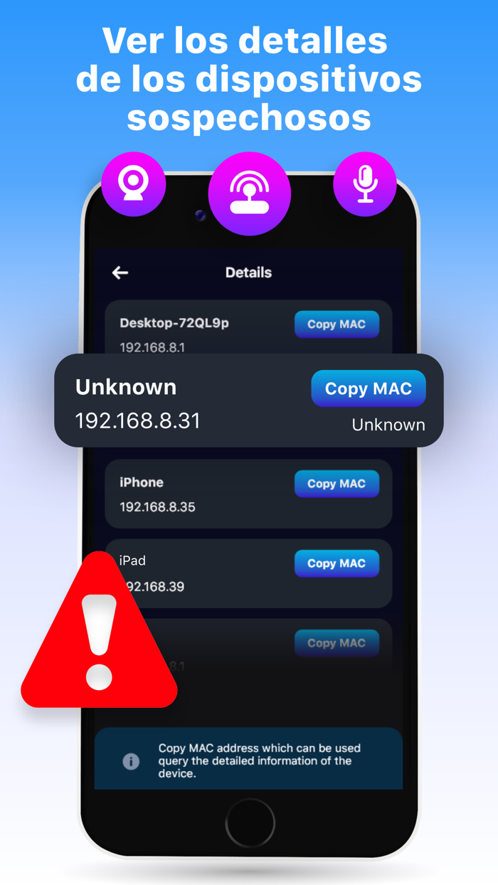 Buscador de Cámara Oculta