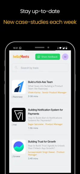 Game screenshot HM Shorts Fintech case studies hack