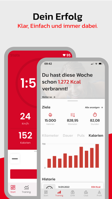 Christopeit-Sport Connect Screenshot