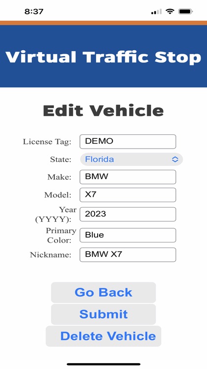 Virtual Traffic Stop screenshot-3