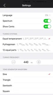 ituner - chromatic tuner iphone screenshot 2