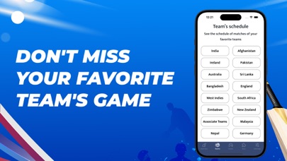 Cricket - Live Sports Stats Screenshot
