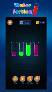 water sort puzzle : color fill iphone screenshot 1