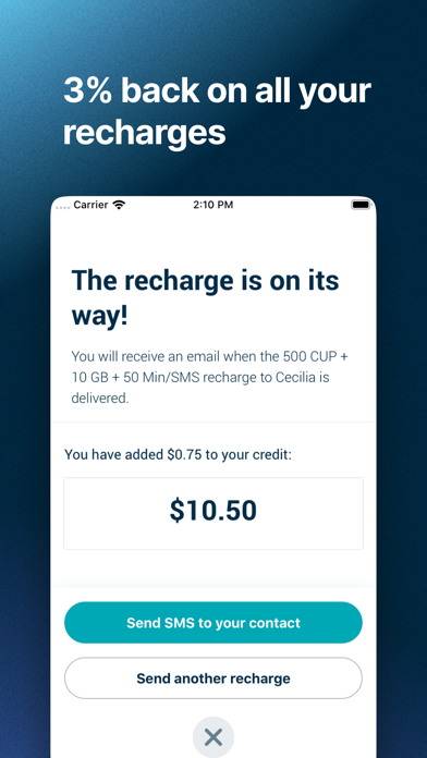 Fonoma - Recharge to Cuba Screenshot