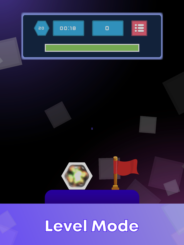 Hexagon Drop - Fun Physics