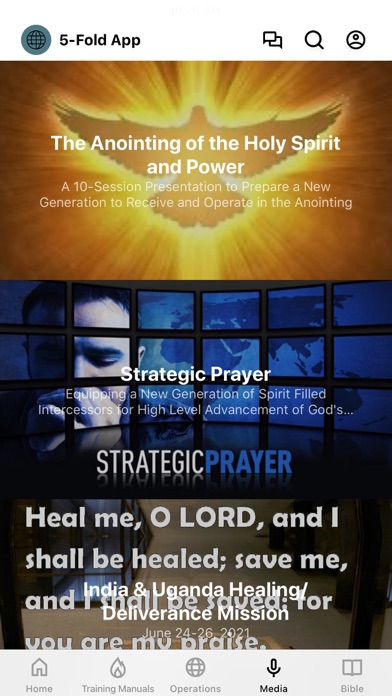 5-Fold Global Ministries Screenshot