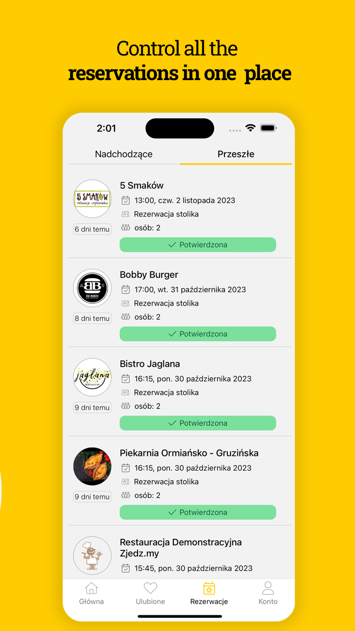 Zjedz.my Restaurant bookings