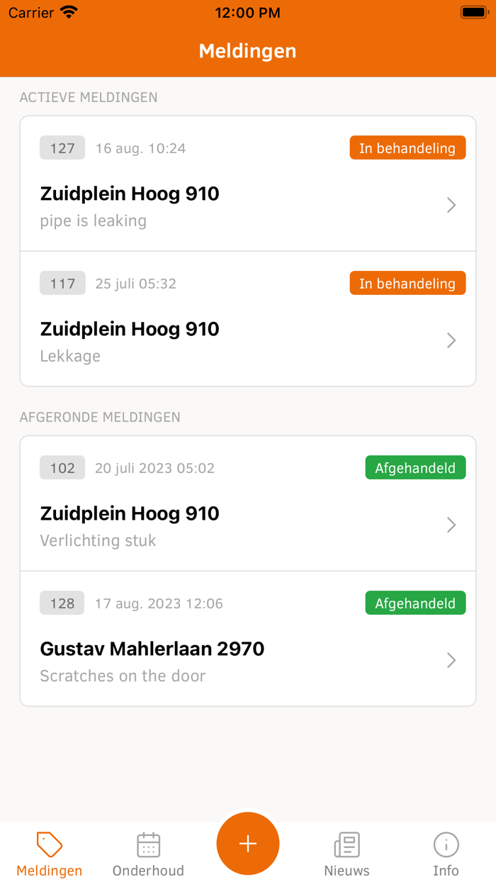 LOEK Service app