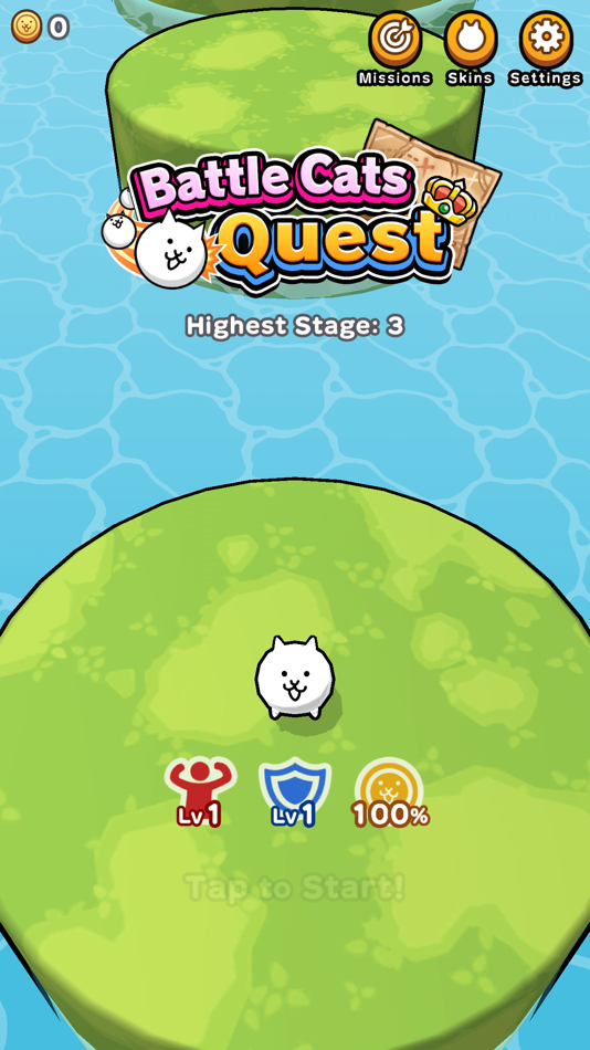 #1. Battle Cats Quest (iOS) 来自: ponos corporation