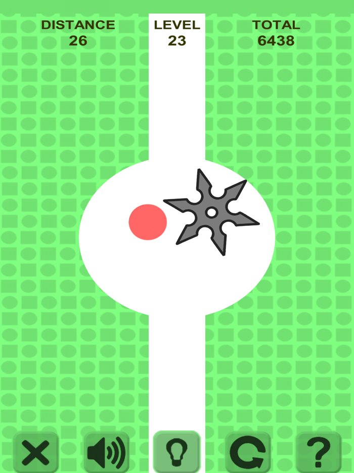 Tap and turn on the zigzag line