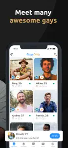 GuysOnly: Dating for Gay Guys screenshot #2 for iPhone