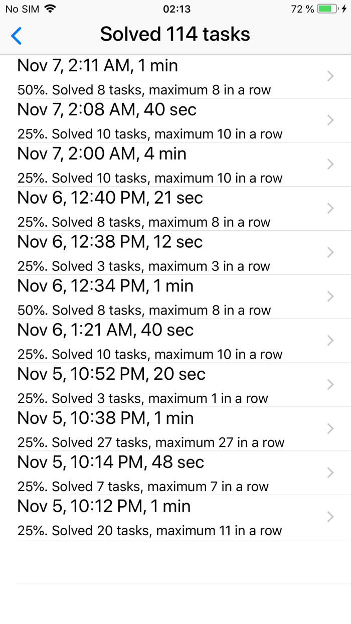 Mental math trainer and coach