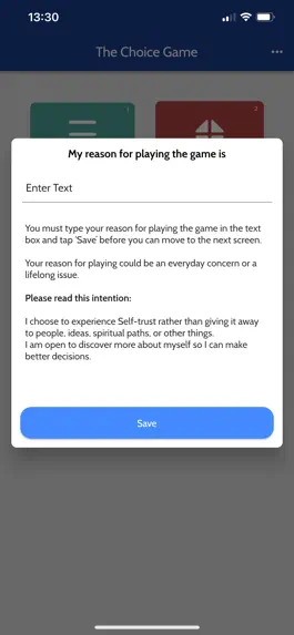 Game screenshot The Choice Game apk