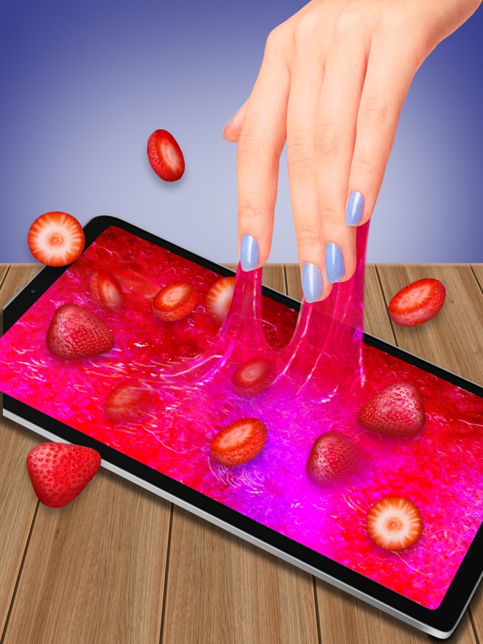 Slime asmr diy fruit make