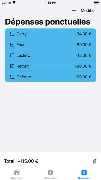 Screenshot #3 pour Easy Budget 2