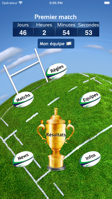 Screenshot #1 pour Coupe du Monde Rugby 2023