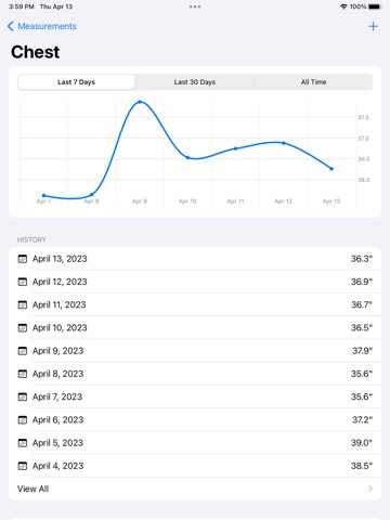 Body Measurement Trackerのおすすめ画像4