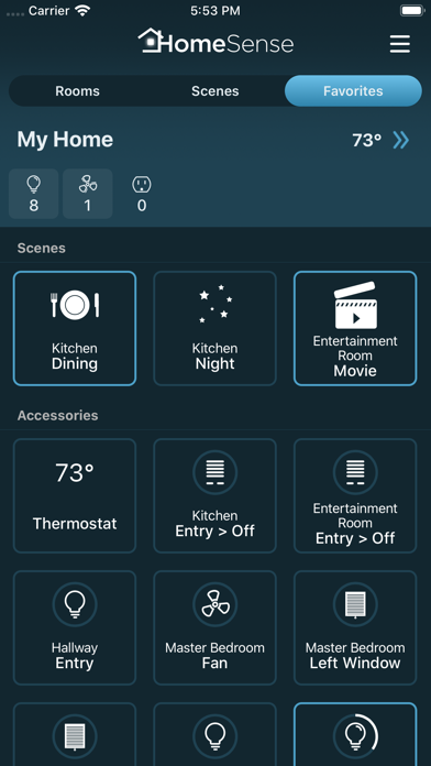 Screenshot #3 pour HomeSense for HomeKit