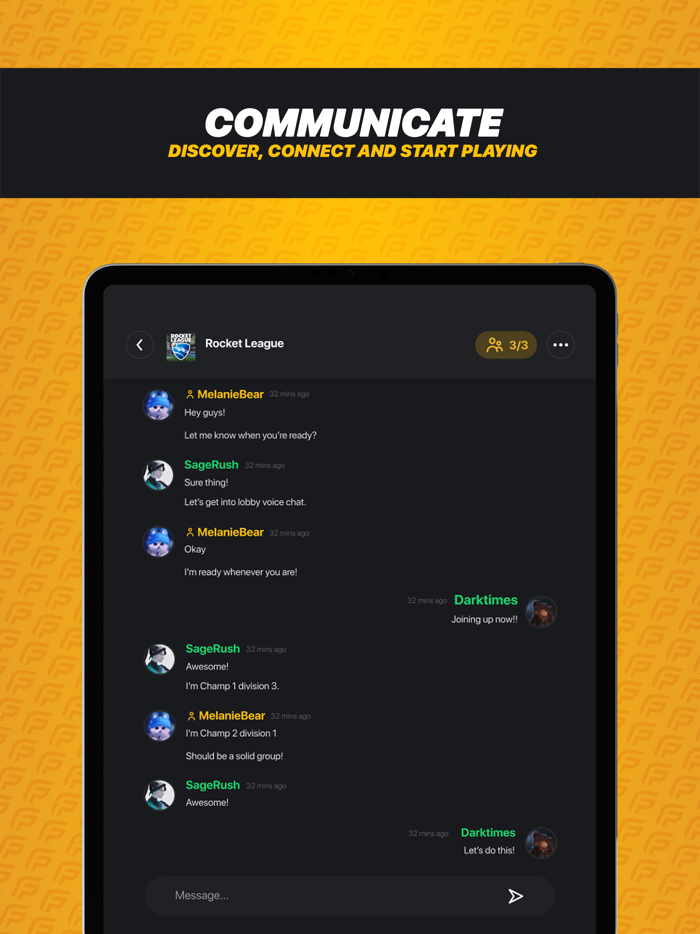 PlayerFinder LFG Chat and Play