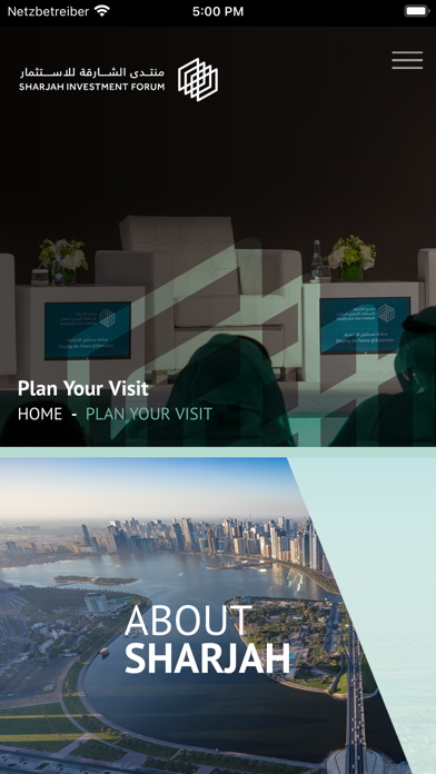 Sharjah Investment Forum Screenshot