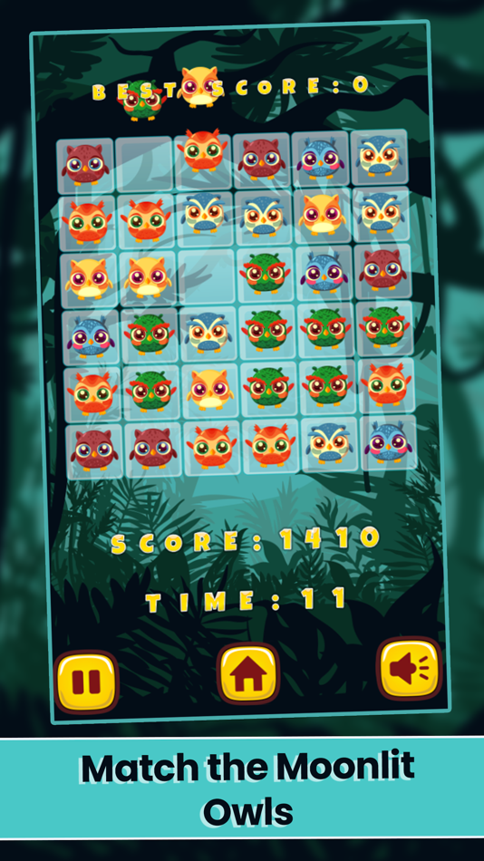 #3. Hoot And Match (iOS) โดย: Mithra Media