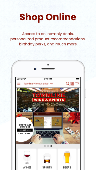Townline Wine and Spirits Screenshot