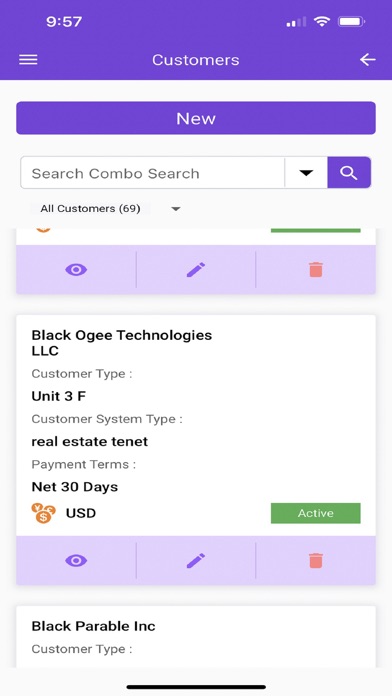 SimplyFuse CRM Screenshot
